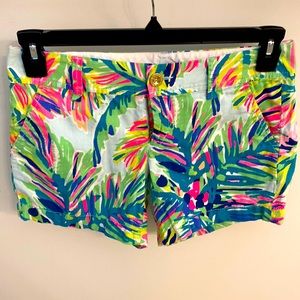 Ladies Lilly Pulitzer size 2 Callahan shorts